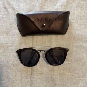 DIFF Sunglasses - black